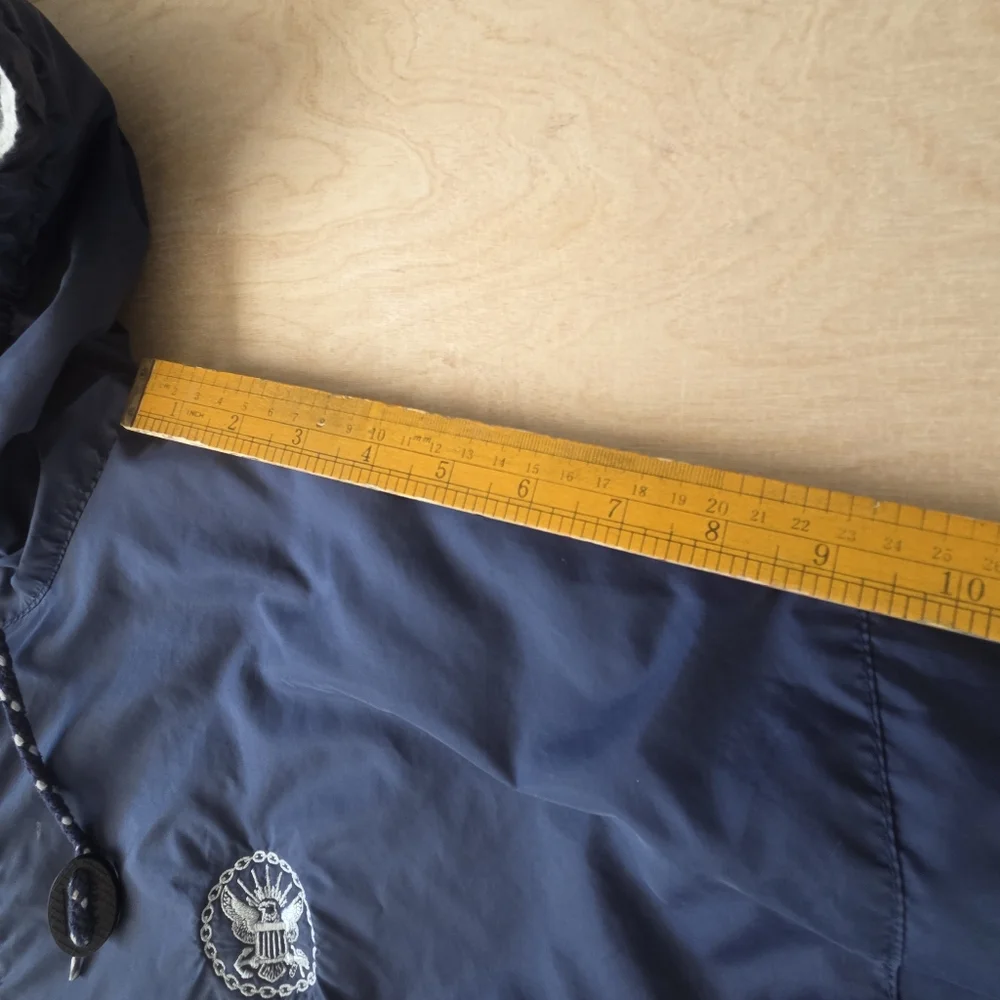 Vintage Navy Midshipman Gear For Sports Blue Military Vintage Jacket XL